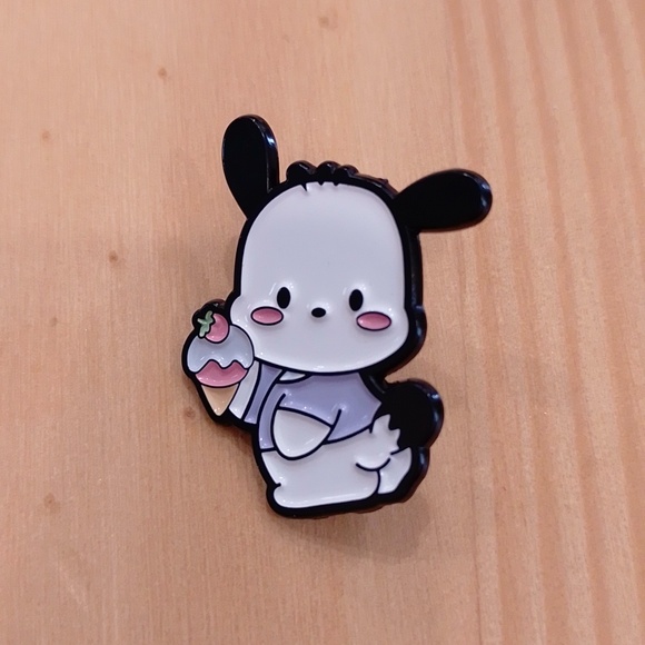 🆕 Sanrio Pochacco Enamel Pin Brooch Hello Kitty - Picture 2 of 8